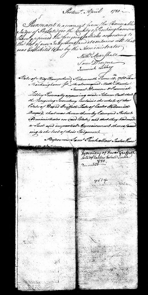 David Griffith Inventory Papers 007129593_01231