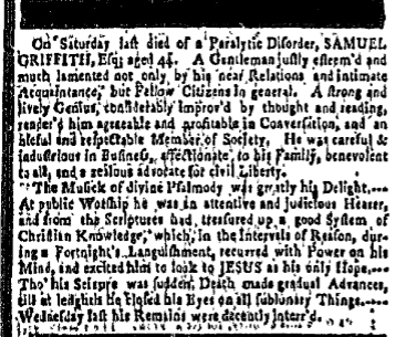 sg Friday December 17 1773 New-Hampshire Gazette Portsmouth New Hampshire Issue 895 Page 1