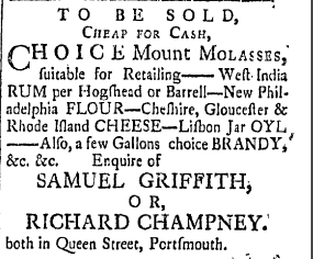 sg Friday January 23 1767 New-Hampshire Gazette Portsmouth New Hampshire Volume XI Issue 538 Page 3